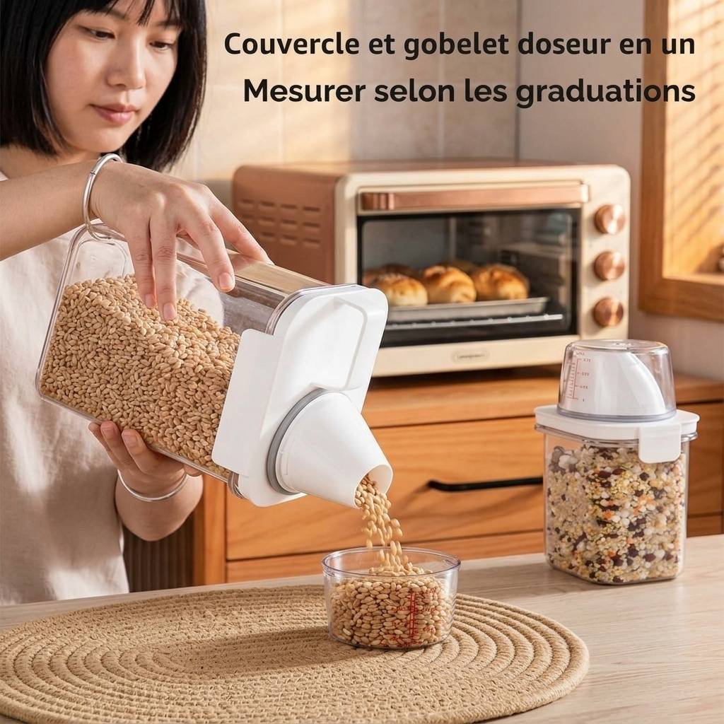 Set 2,8 L avec couvercle doseur - Image 5