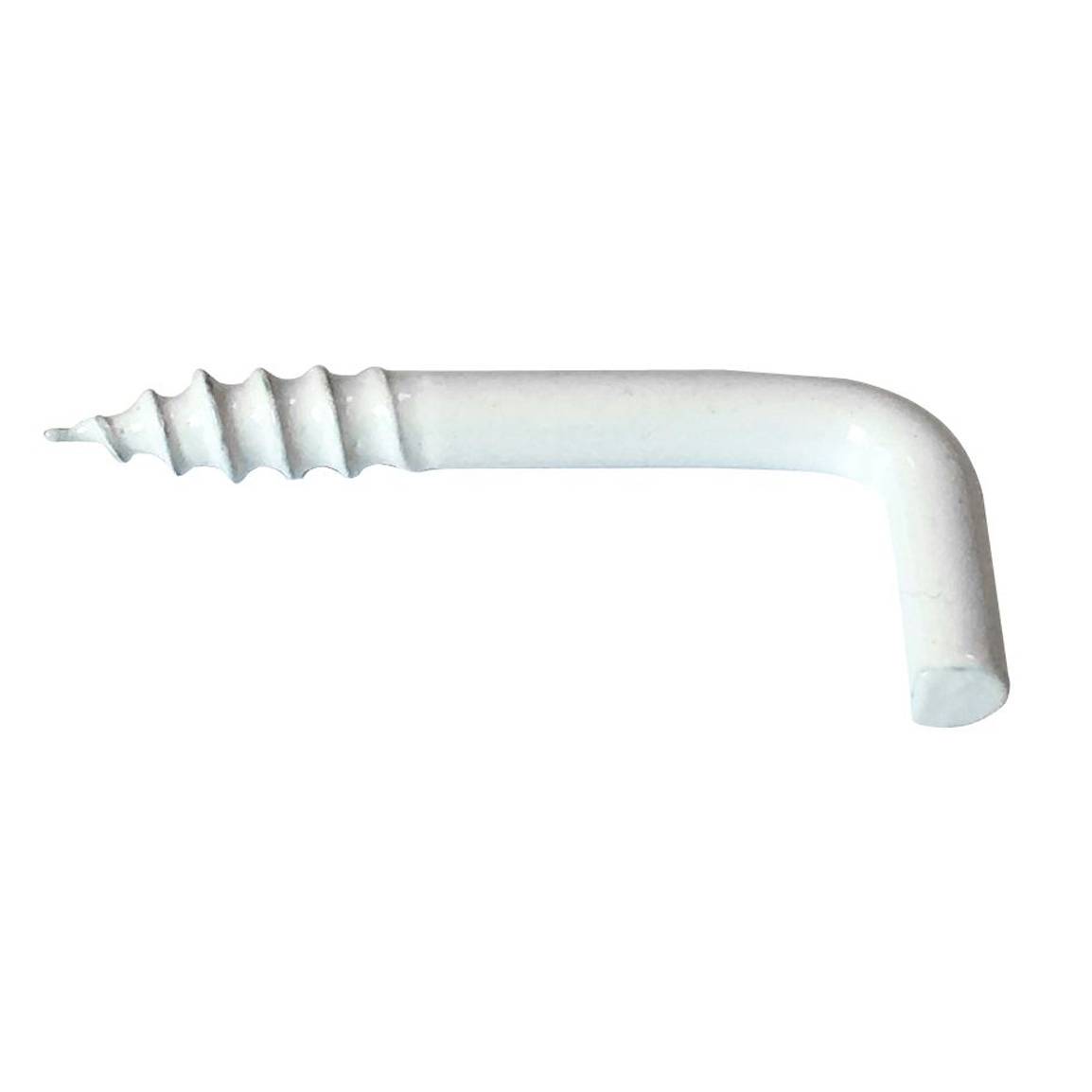 Gond à visser plastifié blanc filet bois Viswood - 3,5x40mm (lot de 9 gonds) - Image 1