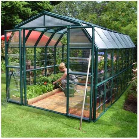 Canopia - Serre de jardin en polycarbonate Rion Grand Gardener 13,72 m², Ancrage au sol Non - Image 1