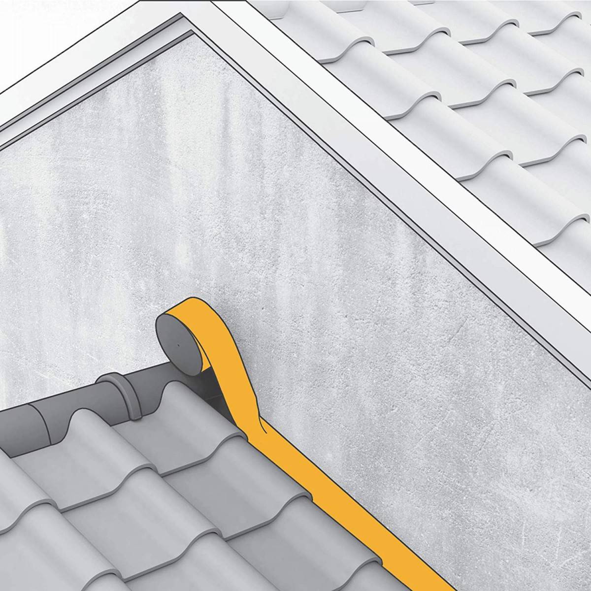 Sika MultiSeal Bande d'étanchéité bitumeuse 100mm x 10m - SIKA - 3732 - Image 6
