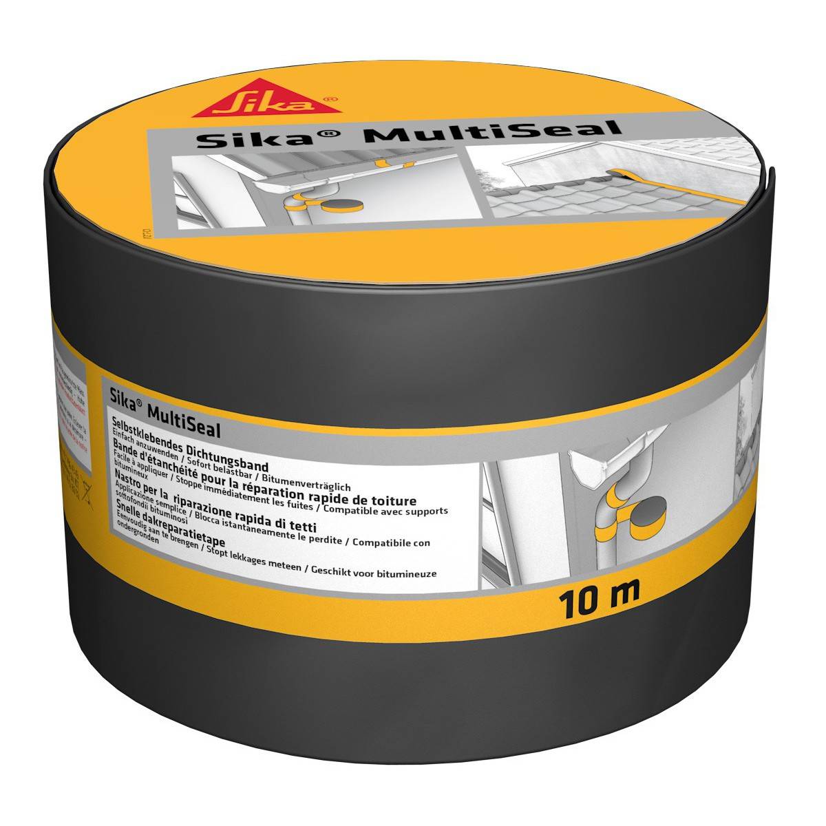 Sika MultiSeal Bande d'étanchéité bitumeuse 100mm x 10m - SIKA - 3732 - Image 1