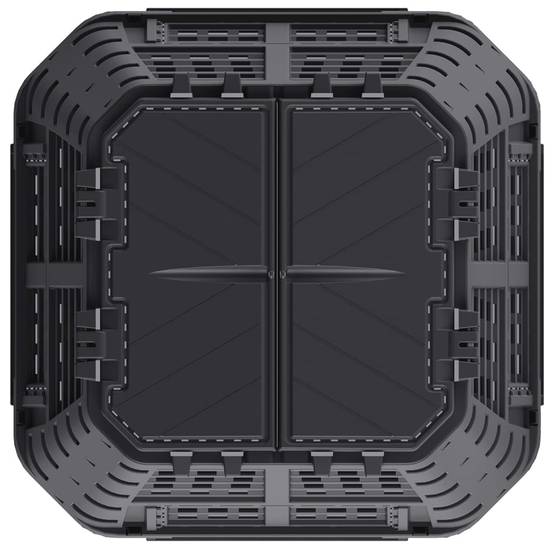 ComfortXL - Composteur jardin XXL 1000 L plastique recyclage déchets organiques – ComfortXL Outdoor Living - Image 4