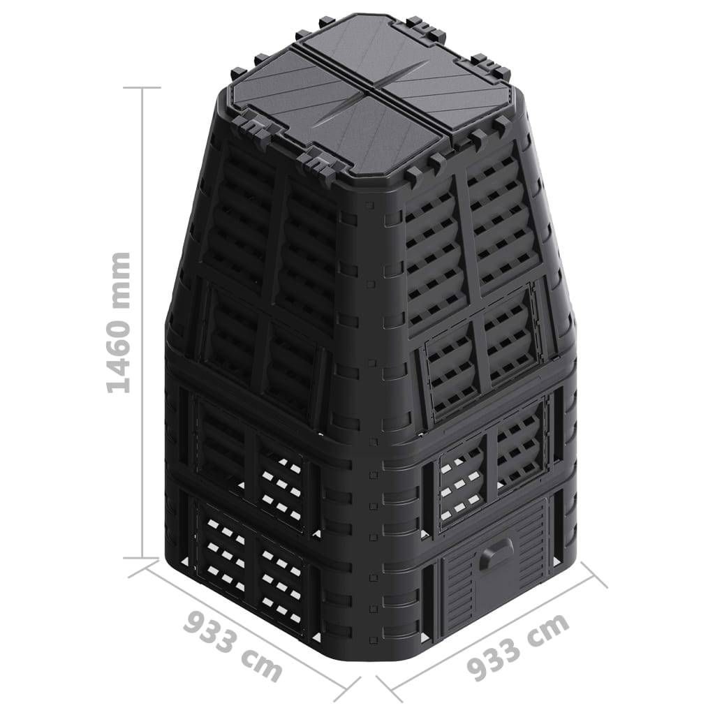 ComfortXL - Composteur jardin XXL 1000 L plastique recyclage déchets organiques – ComfortXL Outdoor Living - Image 10