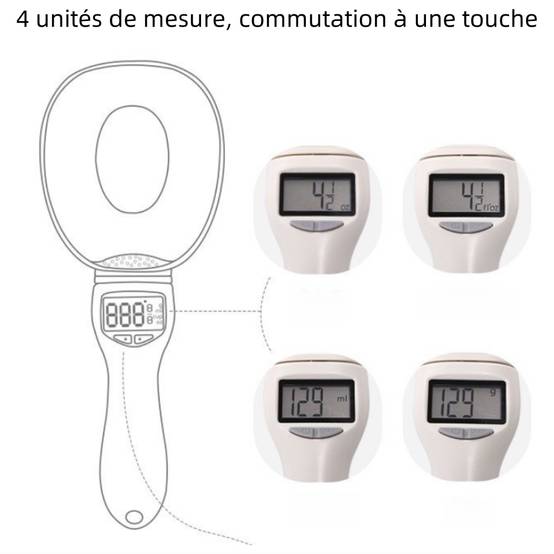 Balance cuillère numérique pour chien - IntiMeg - Image 3