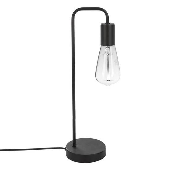 Lampe à Poser en Métal "Essential Mood" 46cm Noir