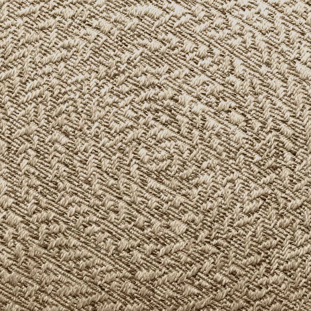Tapis de Sol Carré Extérieur Intérieur Polypropylène Effet Jute Naturel pour Jardin Beige 240x240 cm – ComfortXL Outdoor Living - Image 5