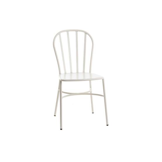 Autre - Chaise de jardin empilable en aluminium (lot de 2) - BEGONIA - Image 2