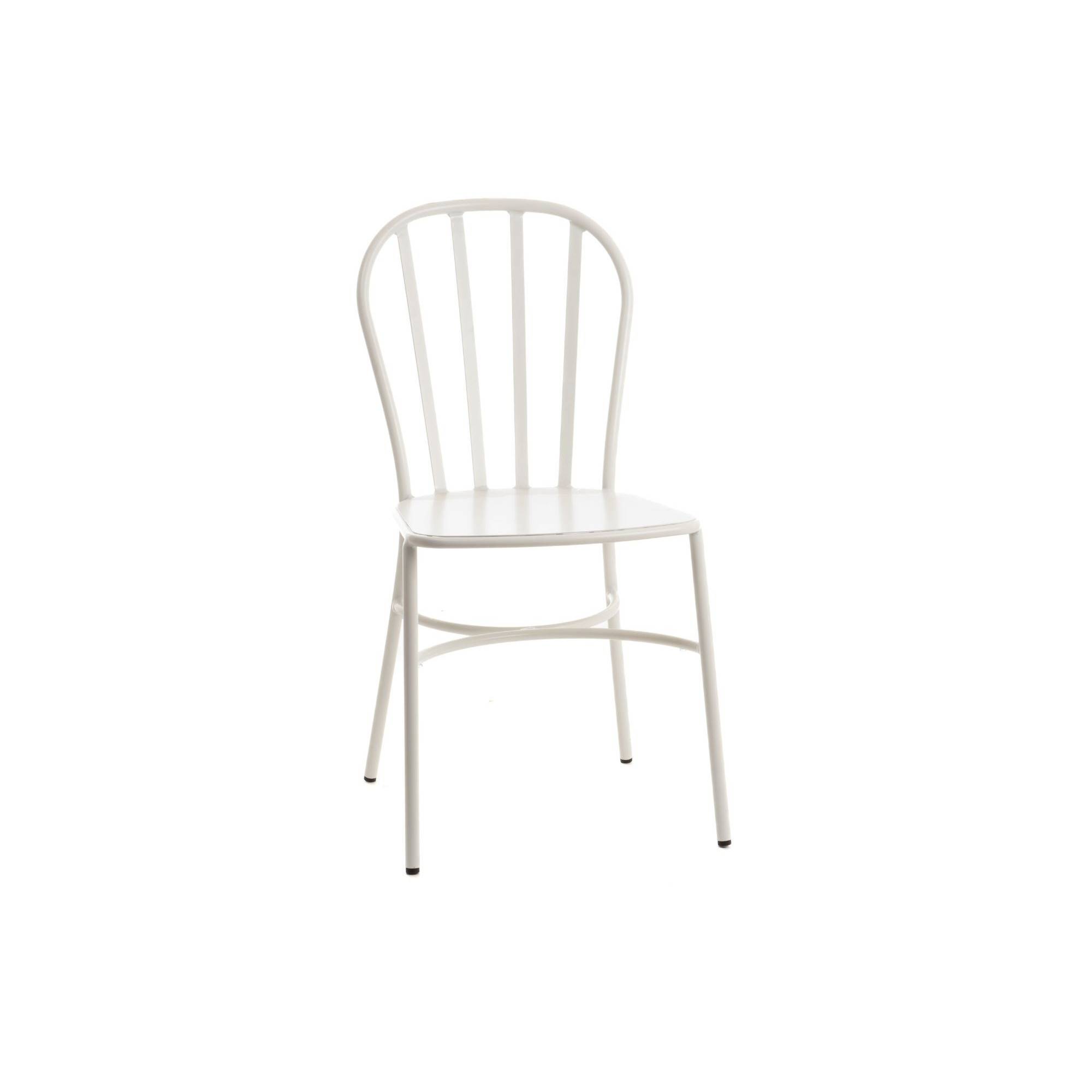 Autre - Chaise de jardin empilable en aluminium (lot de 2) - BEGONIA - Image 2