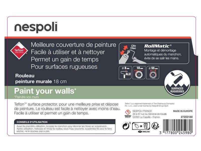 Nespoli - Rouleau ROLLMATIC pour peindre une facade L.  180 mm NESPOLI - Image 2