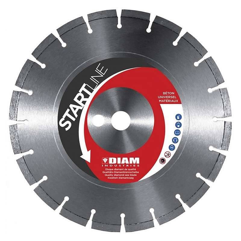 Disque diamant DIAM INDUSTRIES BS60 béton - universel matériaux - taille 115x22,23 - DIAM INDUSTRIES