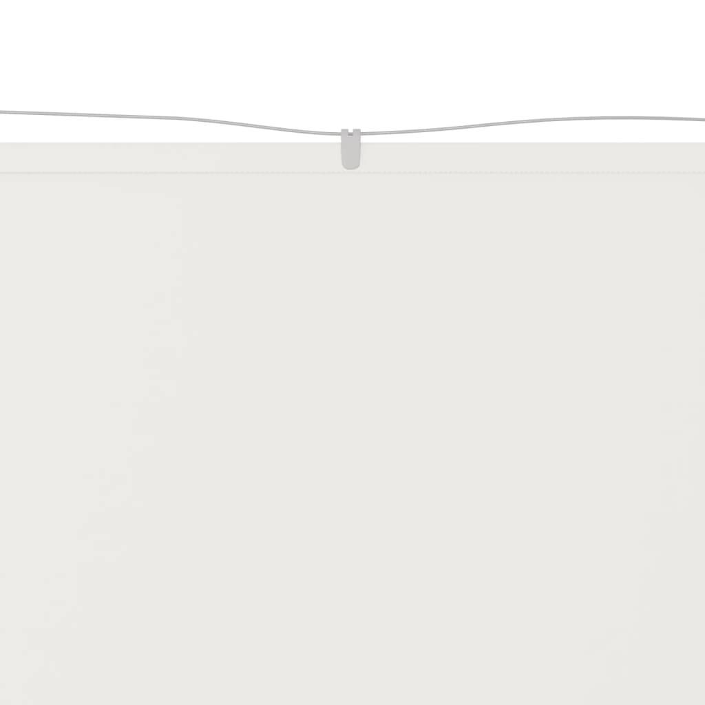 Helloshop26 - Auvent vertical 60x1000 cm tissu oxford blanc - Image 2