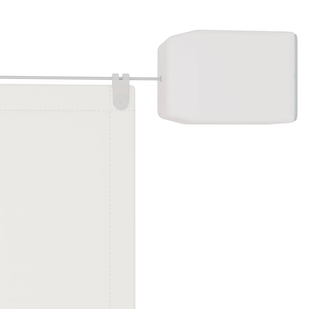 Helloshop26 - Auvent vertical 60x1000 cm tissu oxford blanc - Image 4