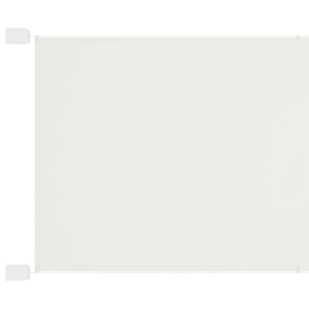Helloshop26 - Auvent vertical 60x1000 cm tissu oxford blanc - Image 1