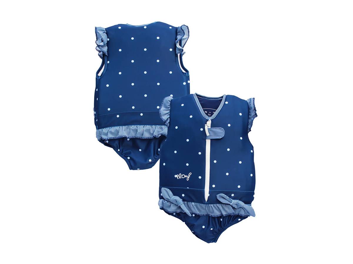 Plouf - Maillot de bain flottant fille Rita Taille 4 - Plouf