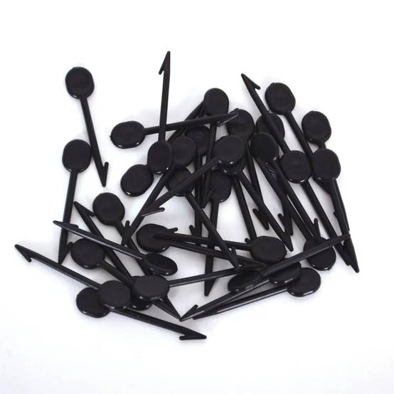Boîte de 100 goupilles pour lunettes anti picage grand modèle - Image 1