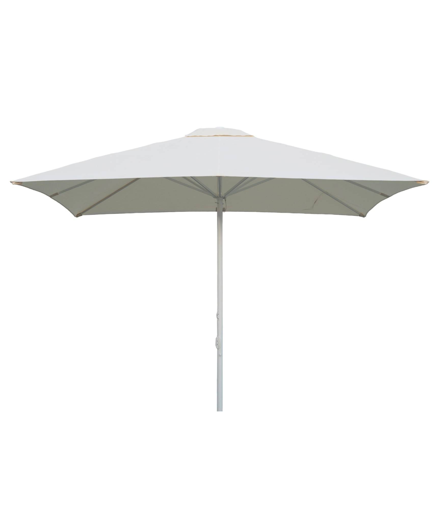 Garbar - Parasol 300x300 Corsica garbar métal blanc