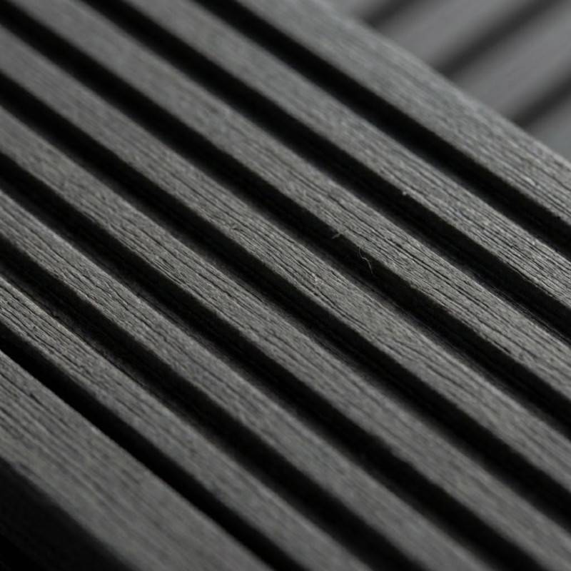 PACK 1 m² lame de terrasse composite Maxima ACCESSOIRES (3 coloris) 3600 mm - Gris anthracite, Ep. 22mm, Larg. 14cm, Long. 360cm - Image 3