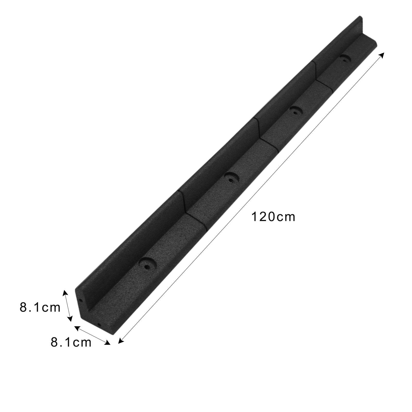 Monstershop - Bordures de Pelouse Flexible 1.2m Noir x 16 - Image 5