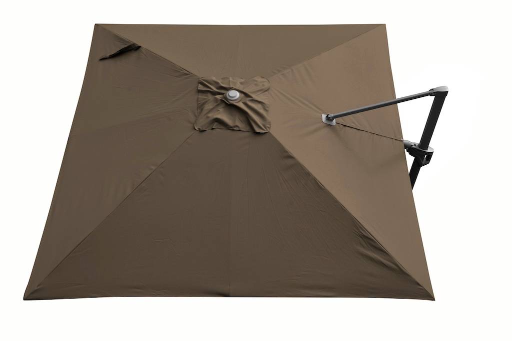 Proloisirs - Toile Parasol Mat Déporté NH Tilt 3x3/8 Polyester 210gr SD - Taupe PROLOISIRS