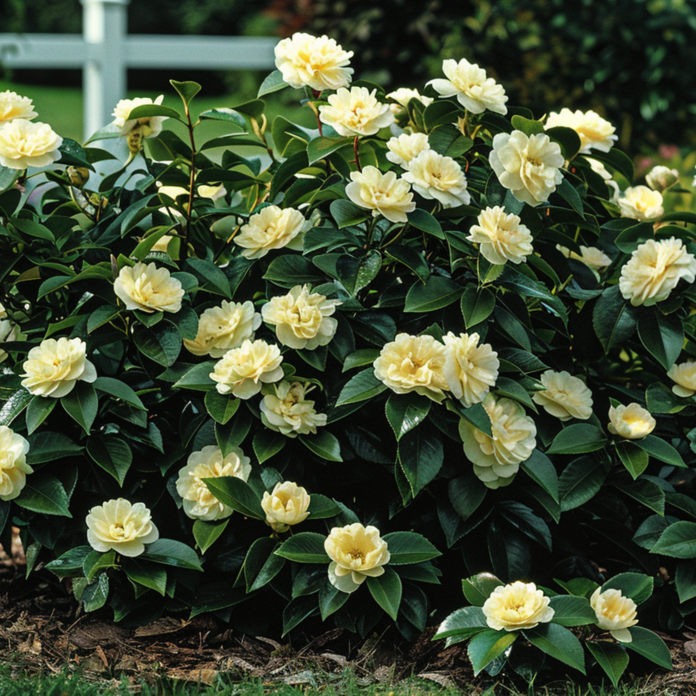 Camélia - Camellia japonica 'Brush Field' - Hauteur 50-60cm - ⌀15cm - Image 2