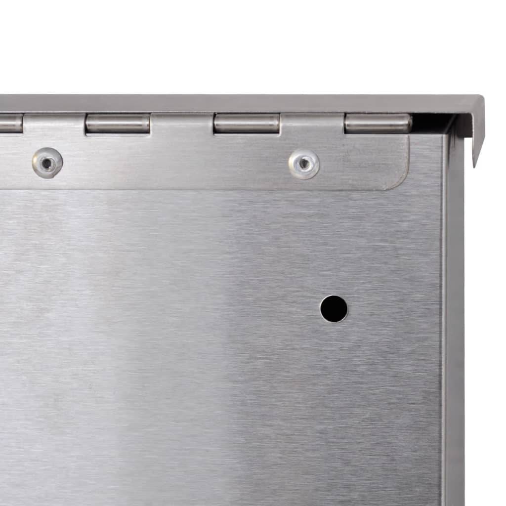 Boîte aux lettres Argent 31 X 11 cm - Prolenta Premium - Image 4