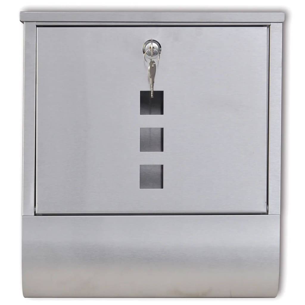 Boîte aux lettres Argent 31 X 11 cm - Prolenta Premium - Image 5
