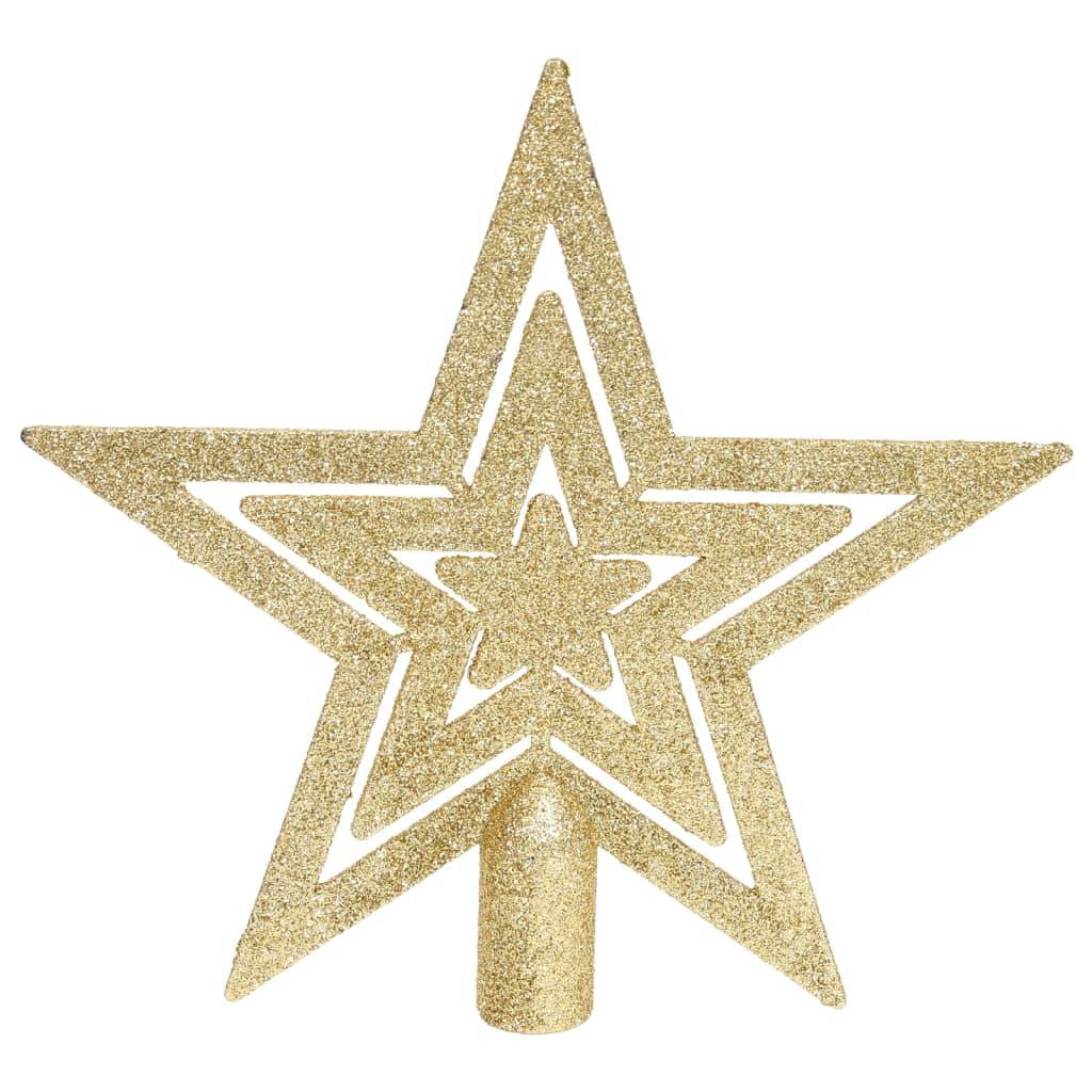 Ensemble de boules de Noël - Ornements de Noël - décorations de Noël 70 pcs Doré et rouge - Image 9