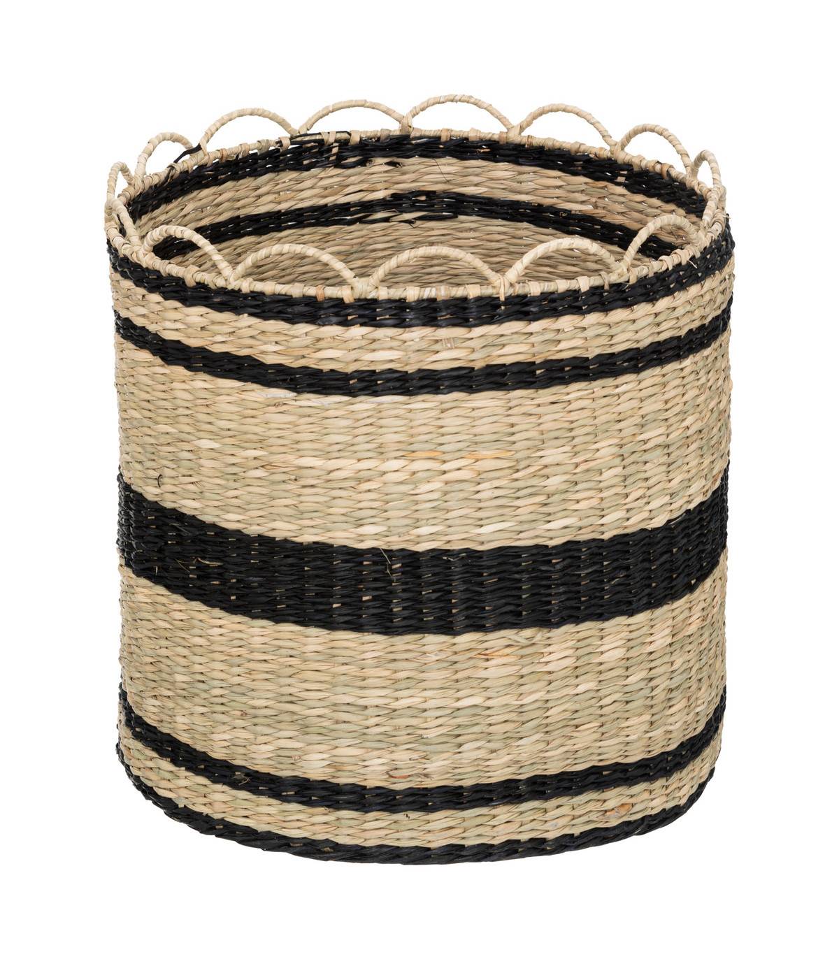 Lot de 2 Paniers de rangement Bicolore D 35 et D 29 cm - Image 5