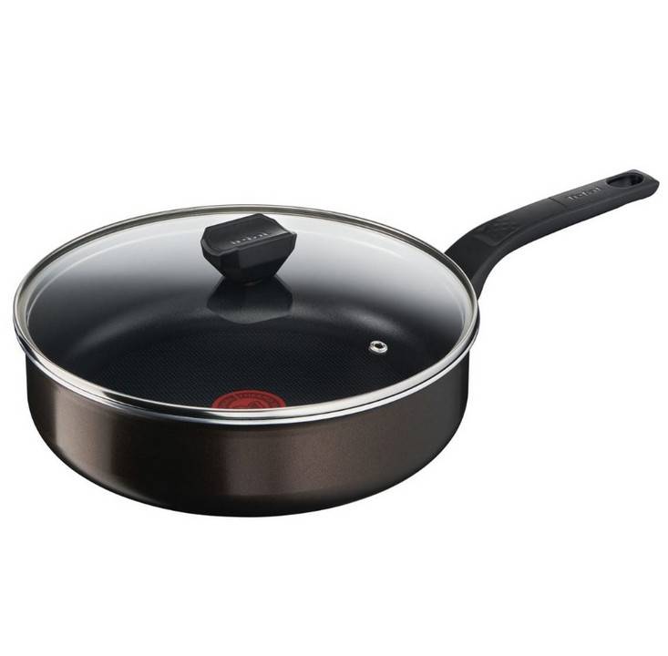 Sauteuse anti-adhésive 26cm avec couvercle B5543302 Tefal