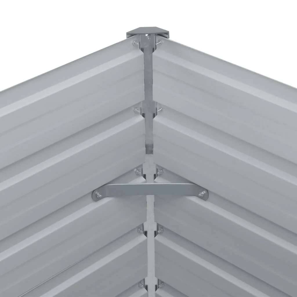 Vidaxl - Jardinière 160 x 80 x 77 cm Acier galvanisé Vert vidaXL 47010 - Image 5