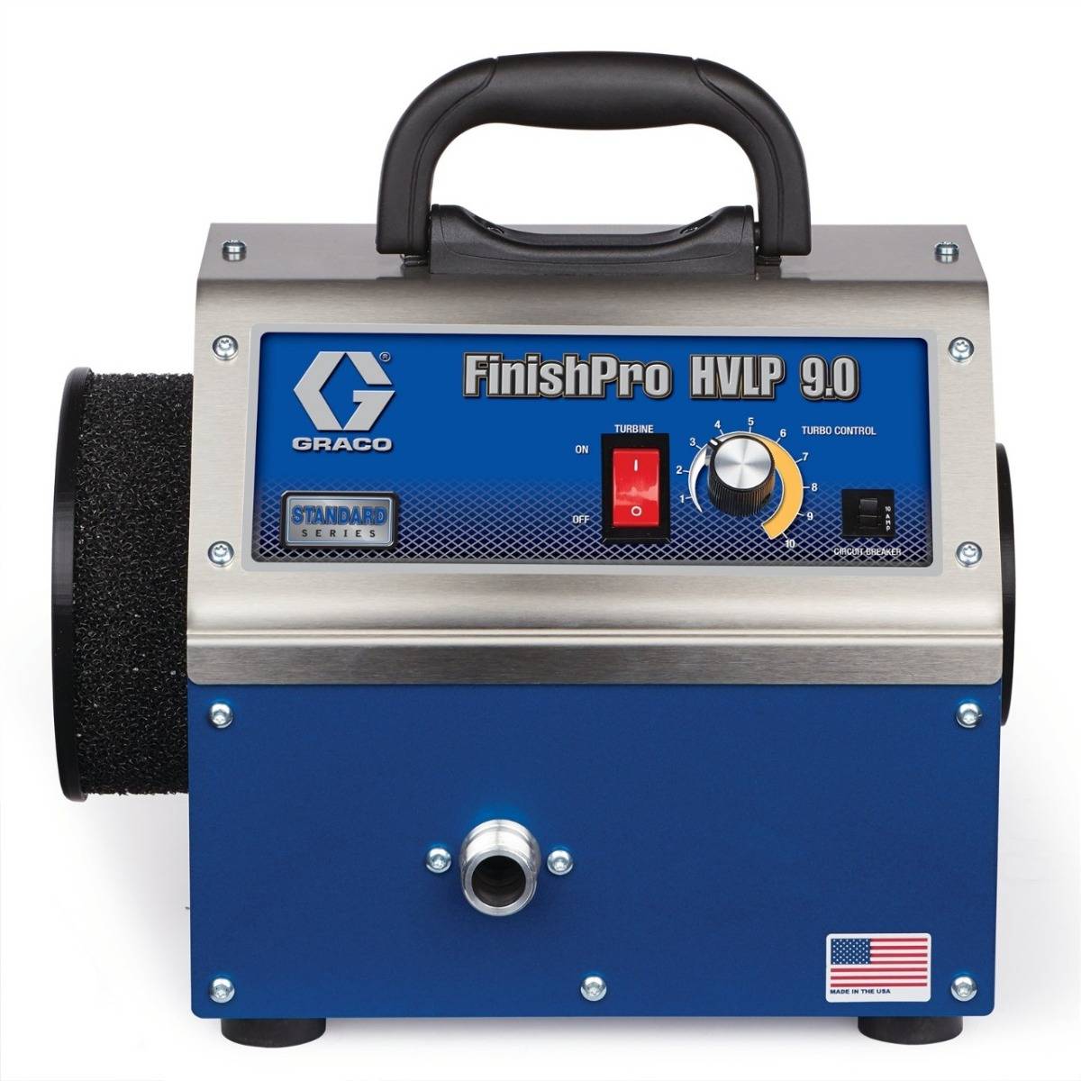 Pulvérisateur FinishPro HVLP 9.0 standard ProContractor - GRACO - 230V - 17P529 - Image 2