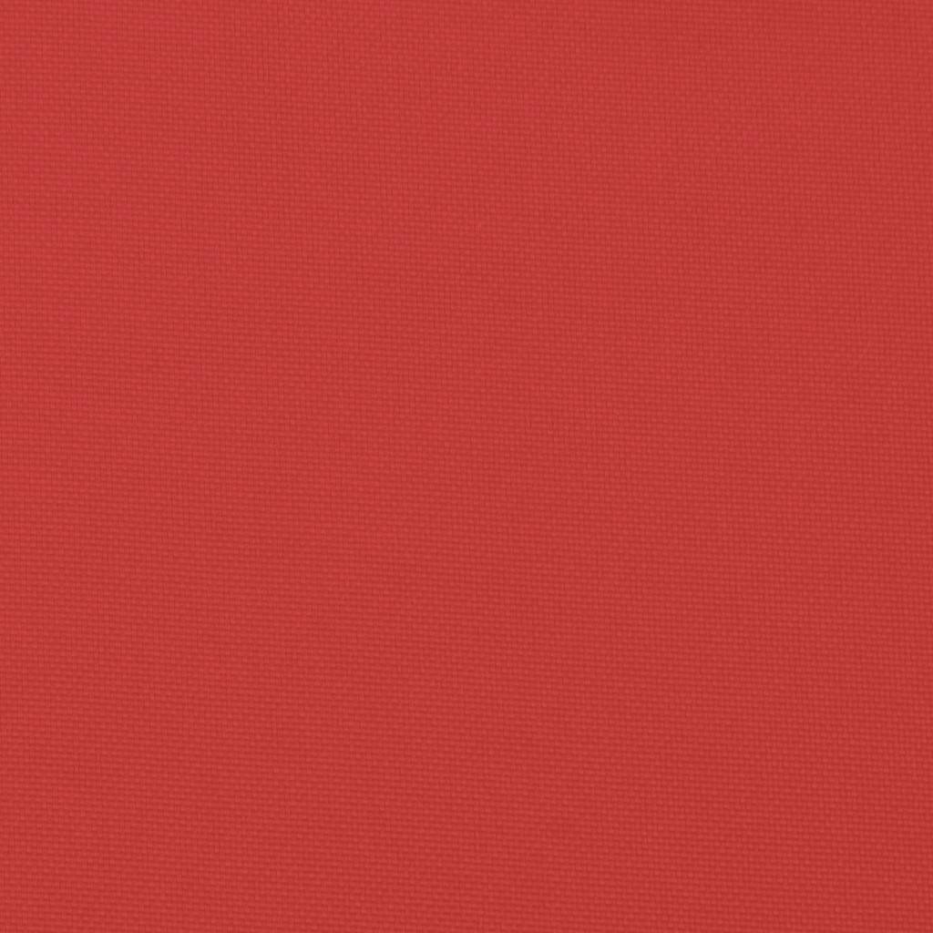 Lot de 2 coussins de chaise tissu Oxford rouge 50 x 50 x 4 cm - PANGIVO - Image 8