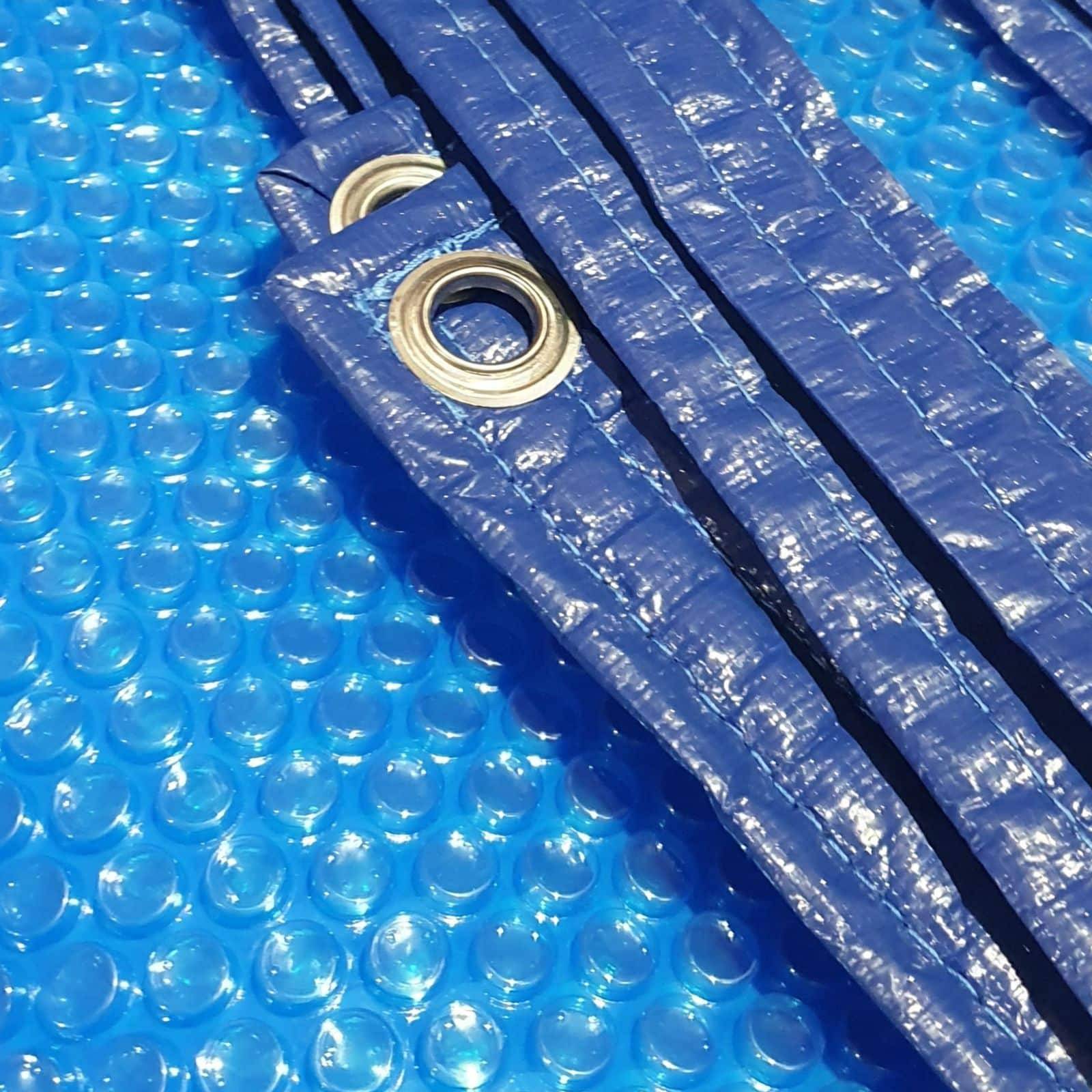 Aqualux - Bâche Solaire Piscine 500 Microns - 10 X 5 M - Bleu - Bordée Périmètre - Aqualux - Image 4