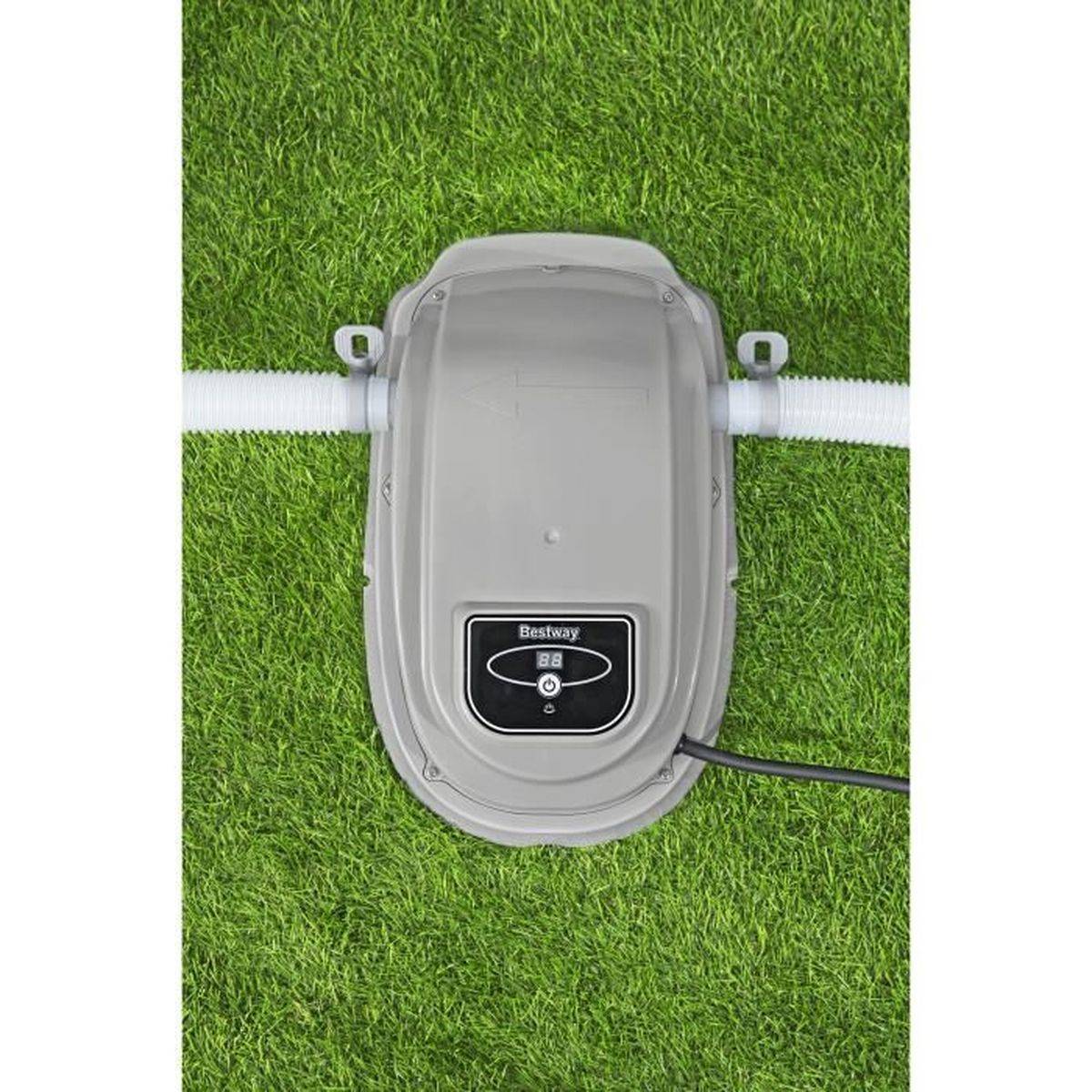 Bestway - Chauffe-eau électrique de piscine hors-sol 2 800 W, 1 520 à 17 035 L, jusqu’à 40 °C, 32 mm - Bestway - Image 7