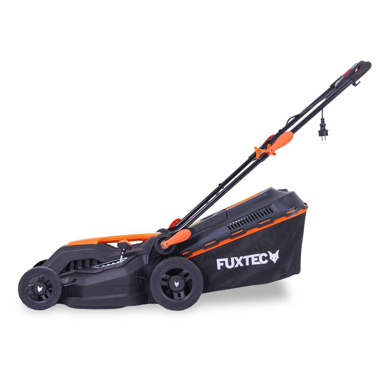 FUXTEC - Tondeuse à Gazon électrique Filaire Poussée - FUXTEC FX-RME38 - 12Kg, Largeur Coupe 38cm, Bac 40L, Hauteur 20mm - 70mm - Image 8