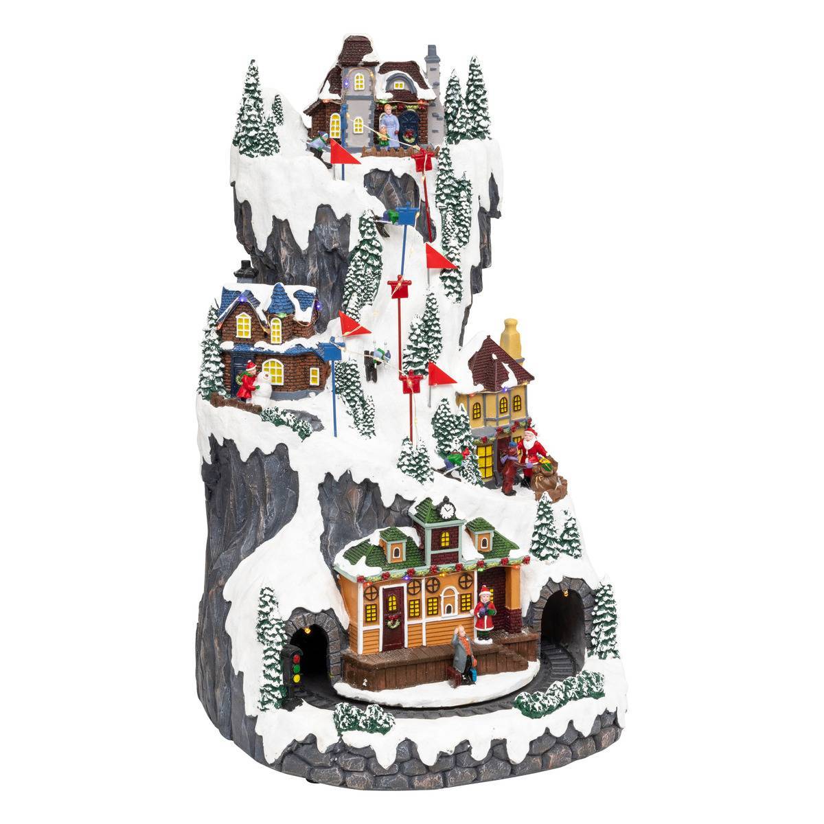 Village lumineux station 34 LED  FEERIC LIGHTS & CHRISTMAS - Image 1