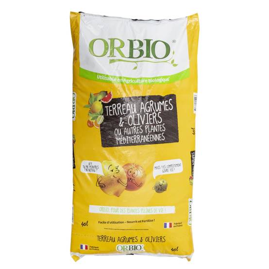 Terreau agrumes 40L OrBIO - Image 1