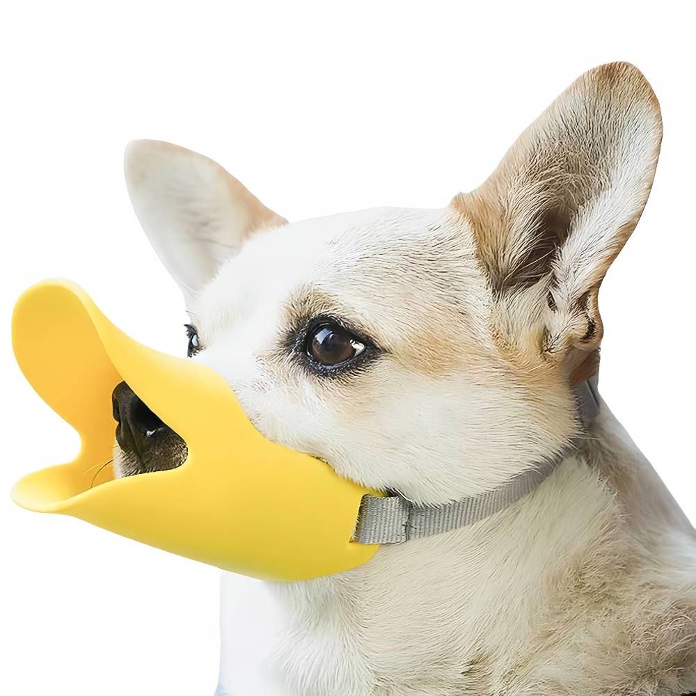 IntiMeg - Muselière de chien jaune - IntiMeg - Image 1
