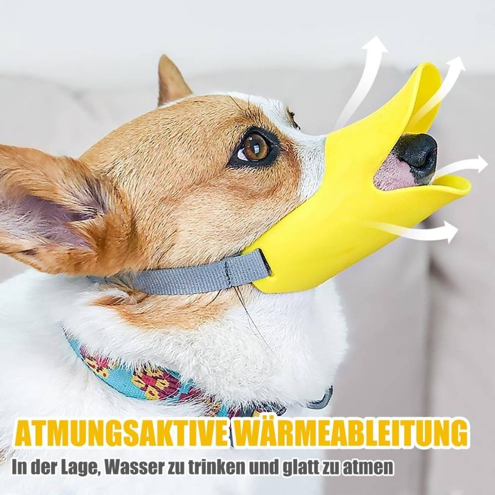IntiMeg - Muselière de chien jaune - IntiMeg - Image 2