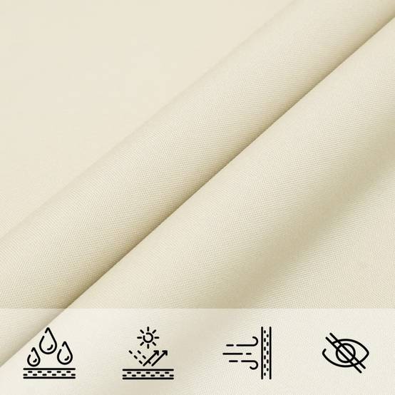 Coussin/parasol polyuréthane crème - Prolenta premium p339.8 - Image 7