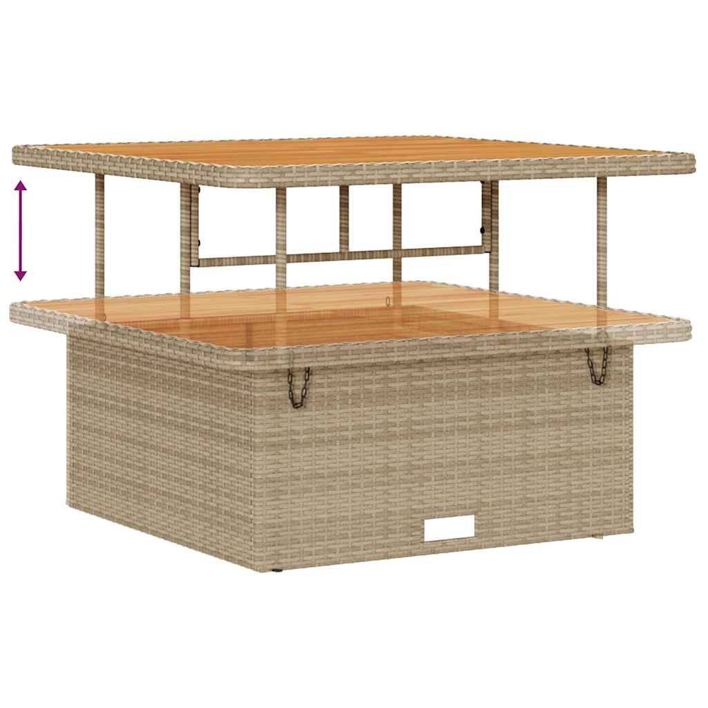 ComfortXL - Canapé Extérieur 12 pcs Résine Tressée Beige Rangement Intégré & Coussins – ComfortXL Outdoor Living - Image 8