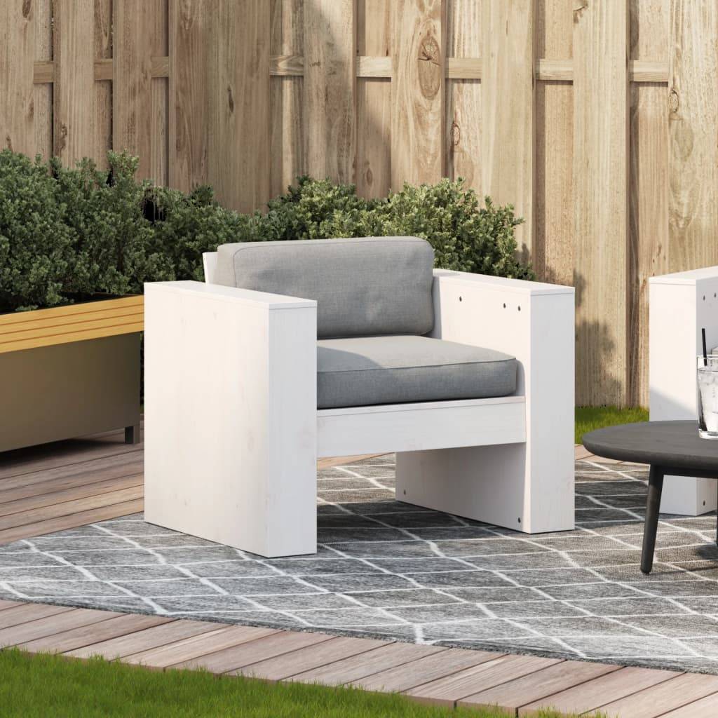 Prolenta Premium - Banc de jardin Blanc 60 X 79 cm - Prolenta Premium - Image 3