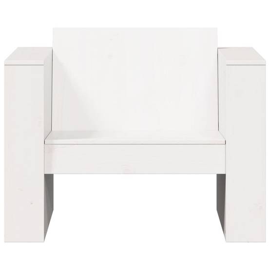 Prolenta Premium - Banc de jardin Blanc 60 X 79 cm - Prolenta Premium - Image 4