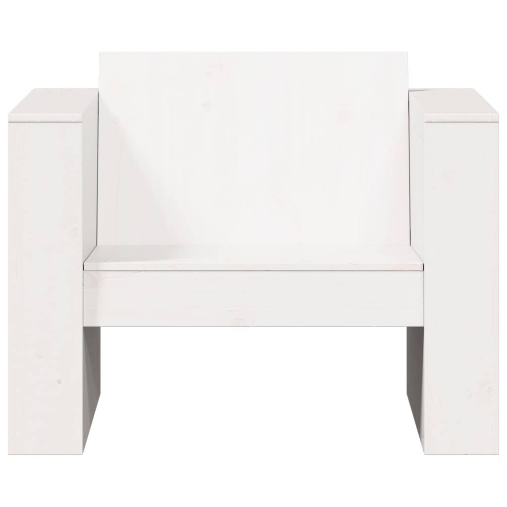 Prolenta Premium - Banc de jardin Blanc 60 X 79 cm - Prolenta Premium - Image 4