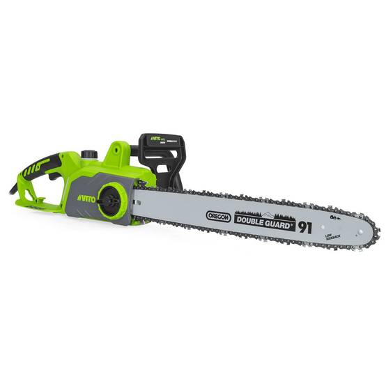 Tronçonneuse électrique 2000W Lame Guide oregon 455mm Frein automatique VITO - Image 1