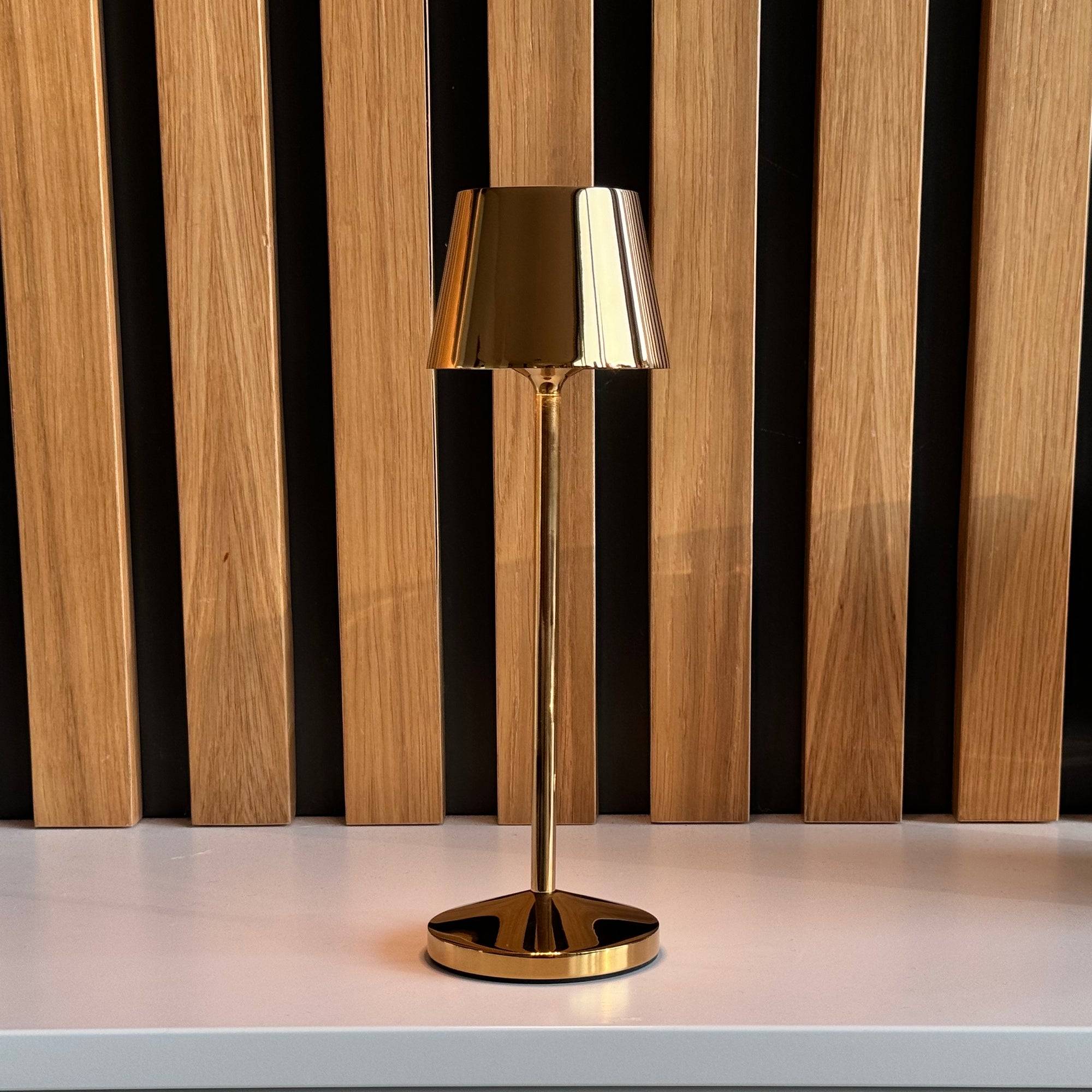 Lumisky - Lampe de table sans fil EMILY Or H25cm - Image 9