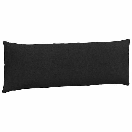 Coussins de Canapé (x2) Tissu Grand Format Déhoussable pour Salon Noir 120x40 cm – ComfortXL Outdoor Living - Image 5