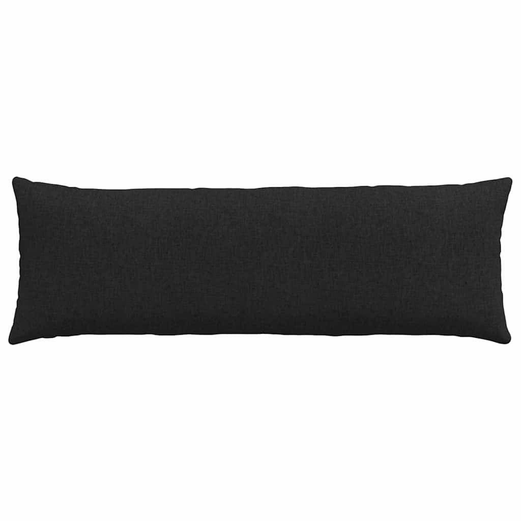Coussins de Canapé (x2) Tissu Grand Format Déhoussable pour Salon Noir 120x40 cm – ComfortXL Outdoor Living - Image 6