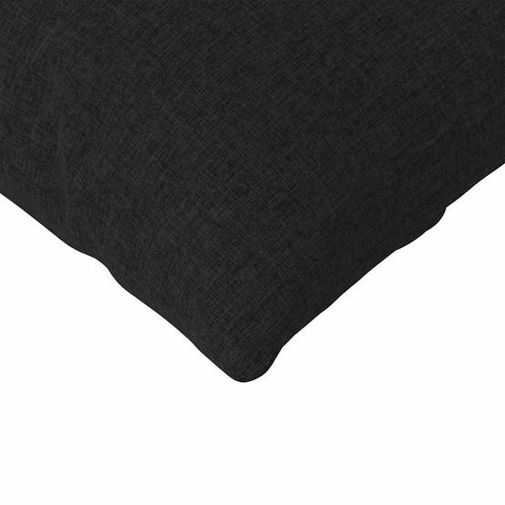 Coussins de Canapé (x2) Tissu Grand Format Déhoussable pour Salon Noir 120x40 cm – ComfortXL Outdoor Living - Image 7