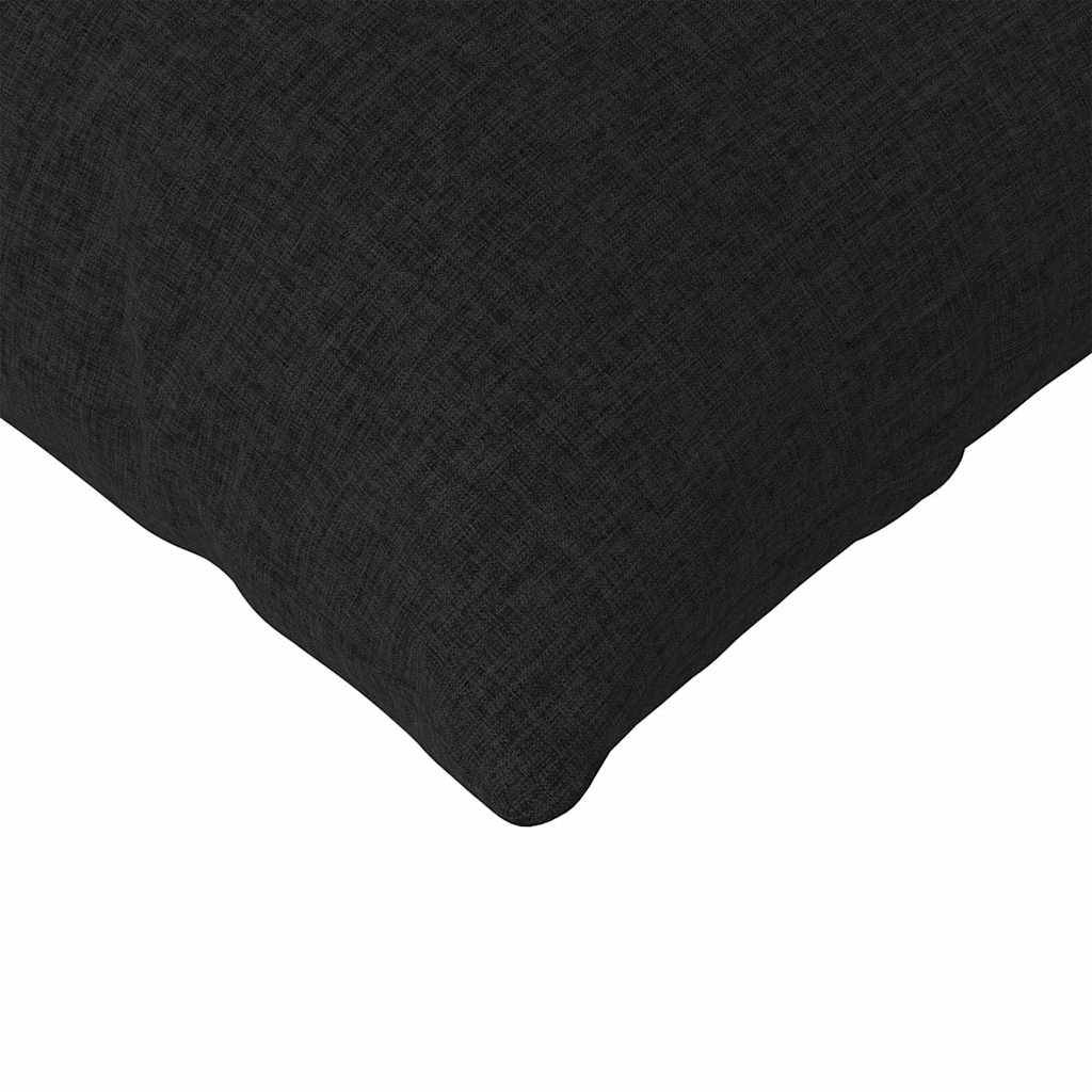 Coussins de Canapé (x2) Tissu Grand Format Déhoussable pour Salon Noir 120x40 cm – ComfortXL Outdoor Living - Image 7